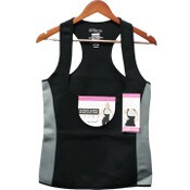 Wholesale - XL LRG BLK/GRY WOMEN HOURGLASS NEOPRENE TANK (FLAT PACKED) C/P 12, UPC: 191730130553